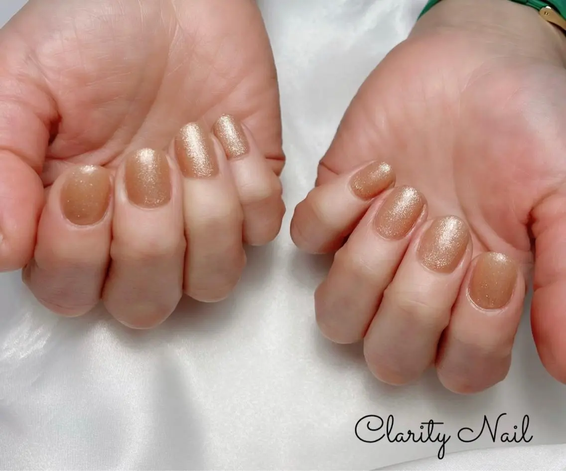 ネイル ワンカラーネイル ハンドネイル Clarity Nailのネイルデザイン