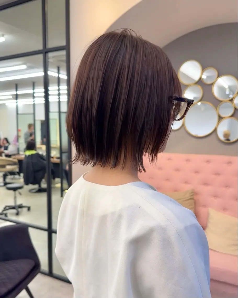 ショート レイヤー似合わせ カット/山下凌生のヘアスタイル