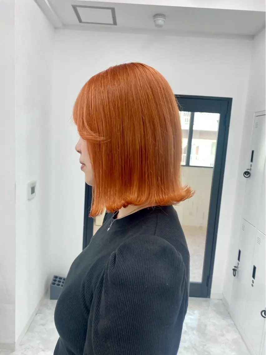 ミディアム カラー 🎀推しカラー🎀 Harunaのヘアスタイル