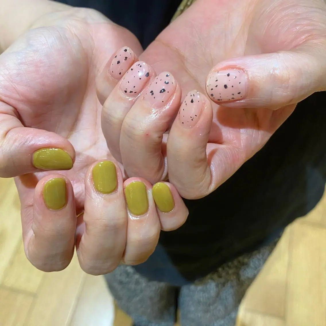 ネイル ハンドネイル 🦋 りえ🦋のネイルデザイン