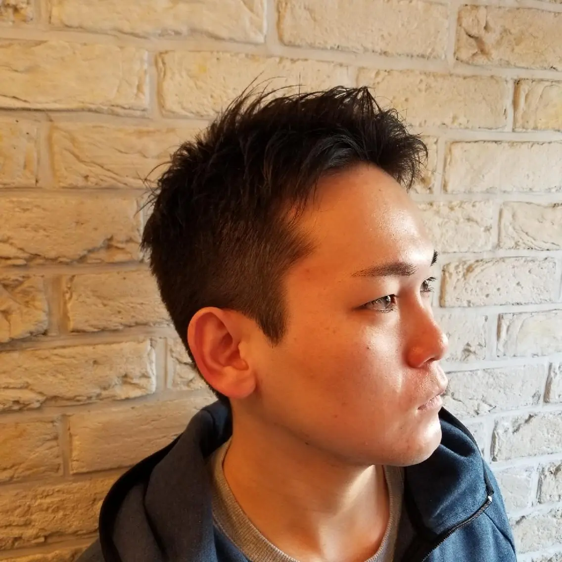 ショート ベリーショート 韓国風ヘア ショートヘア カット パーマ LIBERTY・野地 barber  NDのヘアスタイル