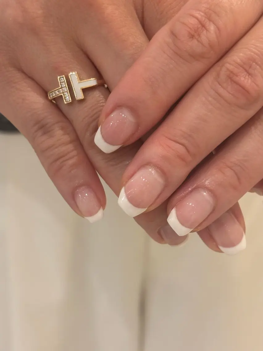 ネイル フレンチネイル ハンドネイル Ann nailのネイルデザイン