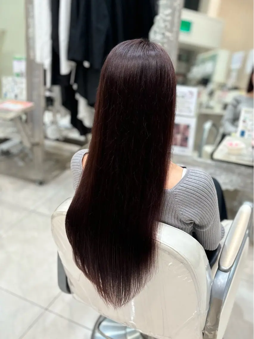 ロング ヘアカラー 兵頭こころ モデル様募集中🎀のヘアスタイル