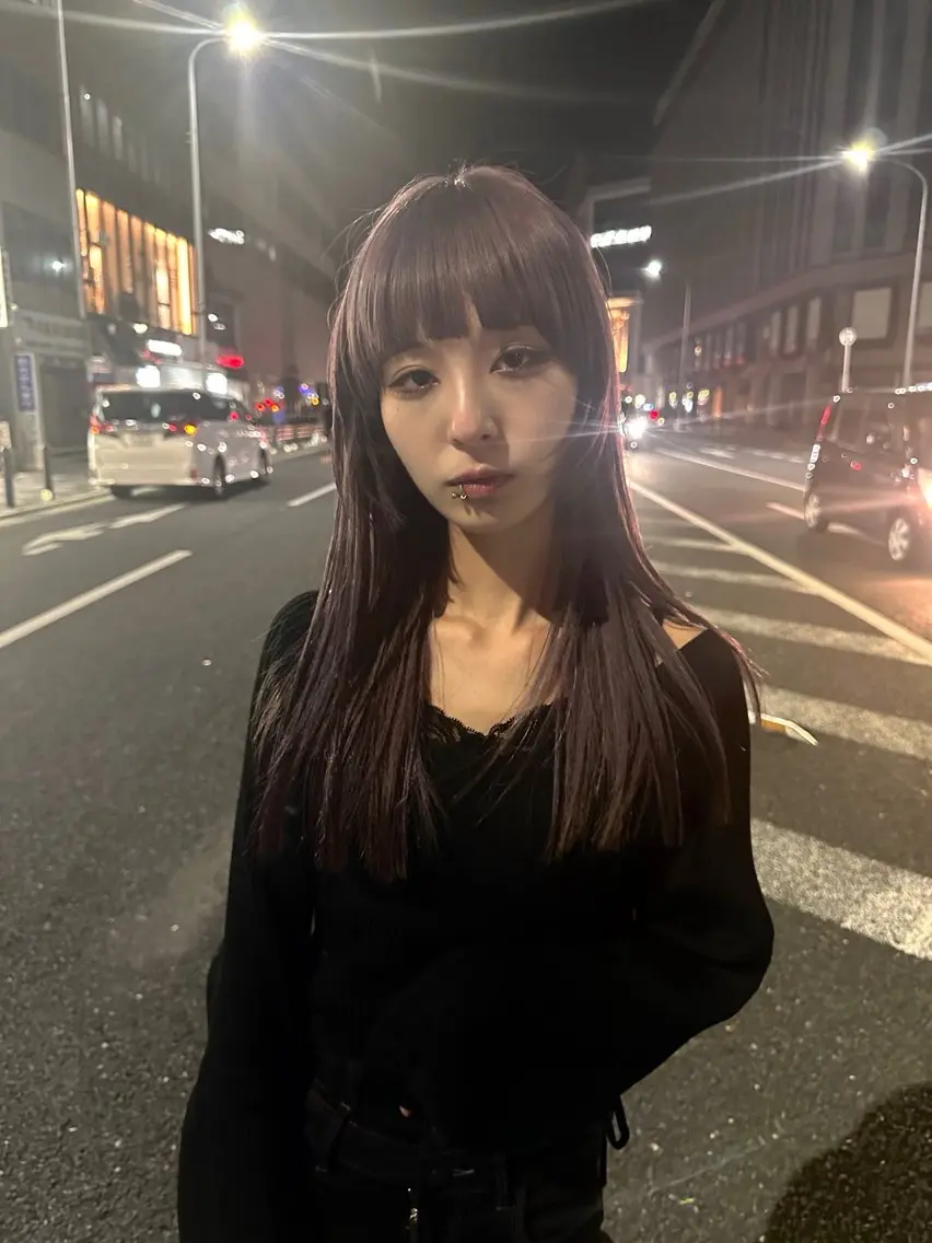 ミディアム 菱田 宏哉のヘアスタイル
