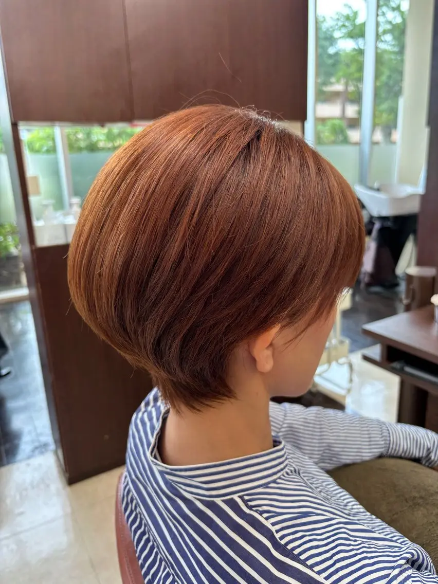 ショート 丸みショート ショートヘア トップスタイリスト 歴20年/石毛のヘアスタイル