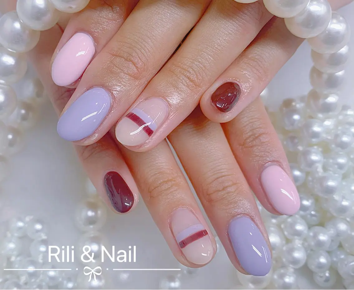 ネイル ハンドネイル Rili🎀 Nailのネイルデザイン