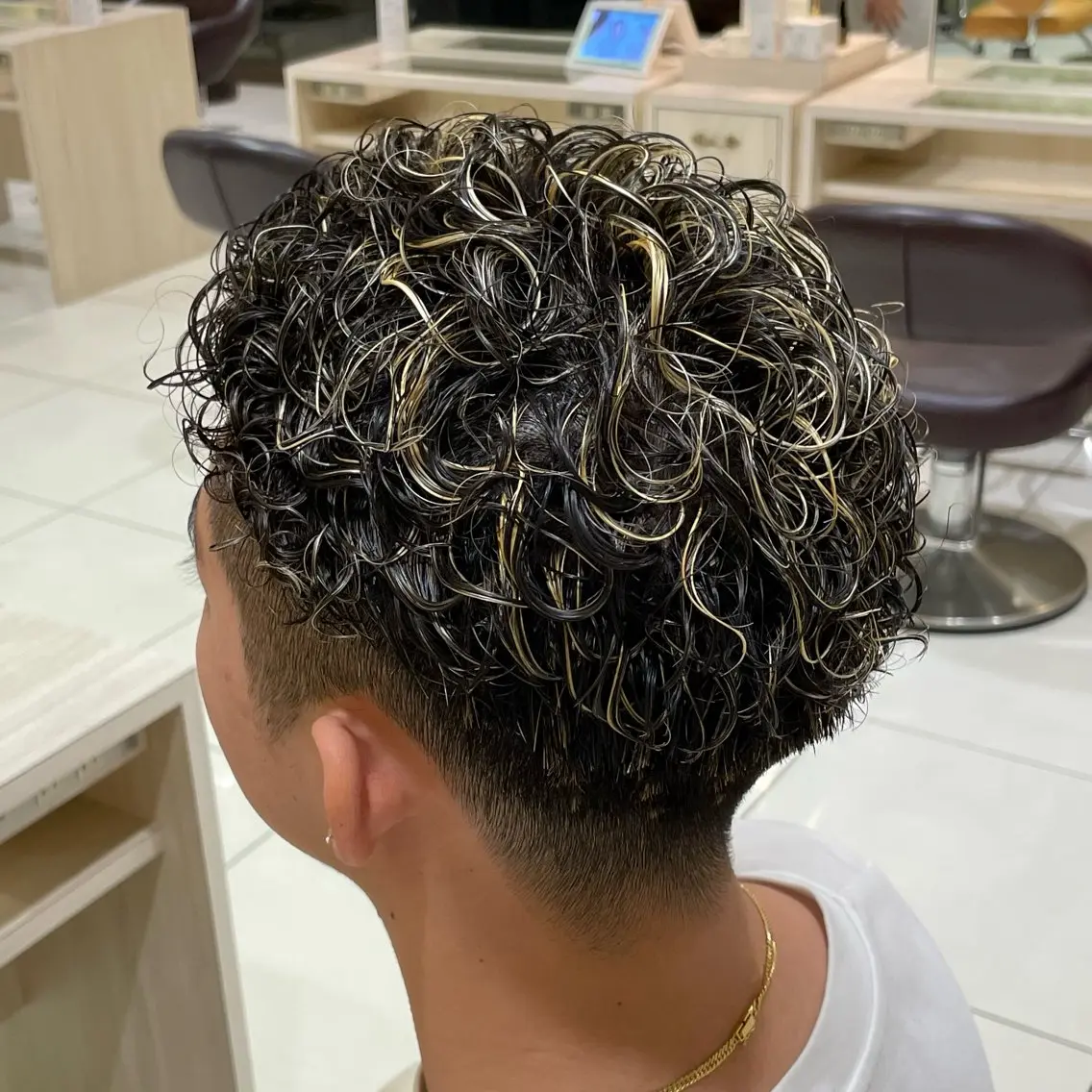 カット+ニュアンスパーマ+トリートメントの写真