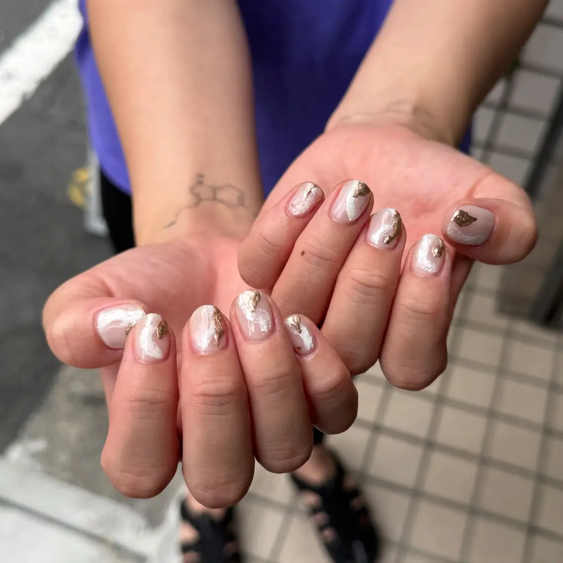 ネイル ʀᴀɪ ɴᴜᴀɴᴄᴇのネイルデザイン