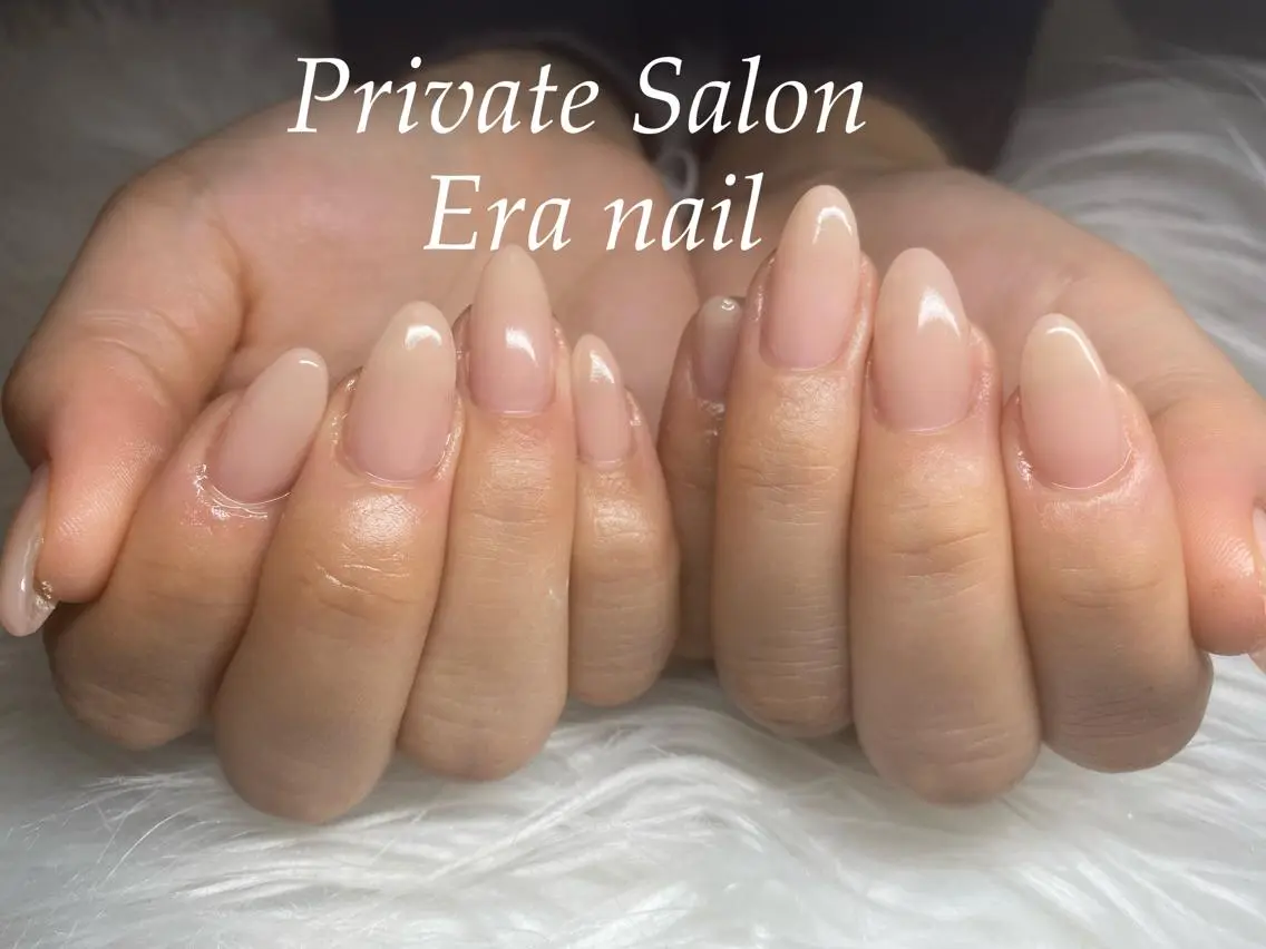 ネイル ワンカラーネイル シンプルネイル ハンドネイル Era nailのネイルデザイン