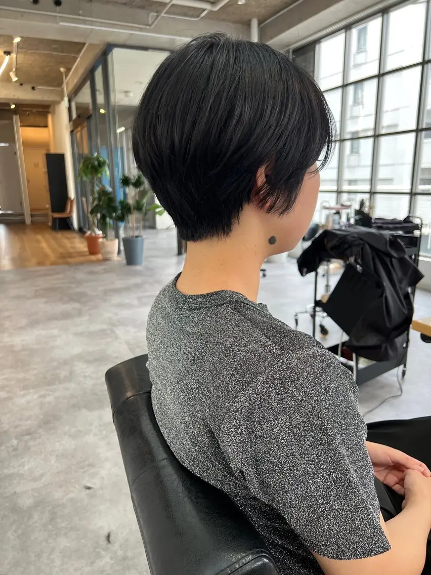 ショート カラー ショートヘア カット ヘアカラー ショートカット/ 岡山駅前/KAZUのヘアスタイル