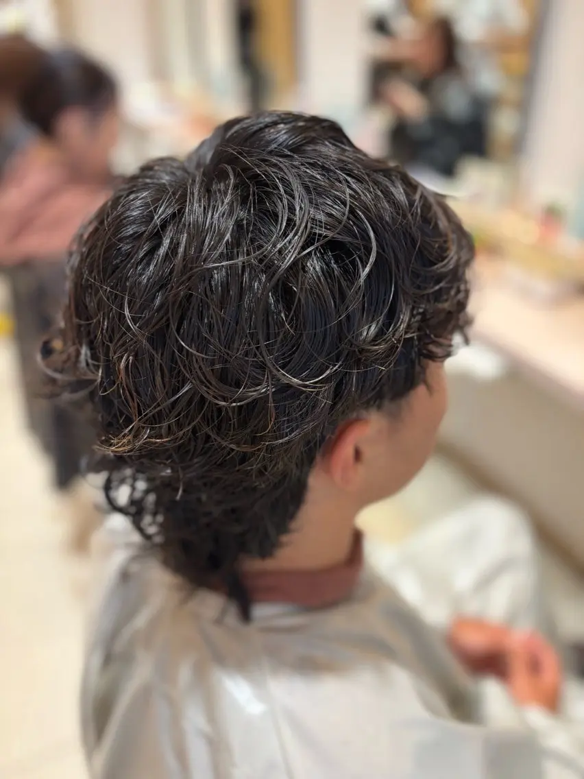 パーマ カット パーマ 川島 梨菜🌹のヘアスタイル