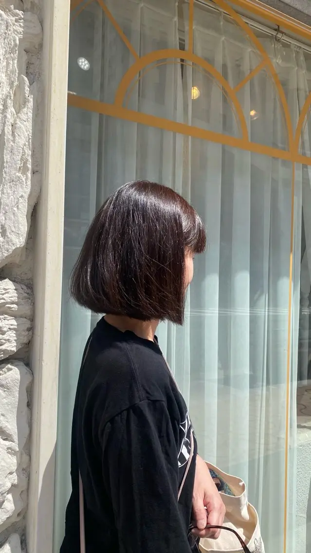 ショート カラー Higashi Chiyamiのヘアスタイル