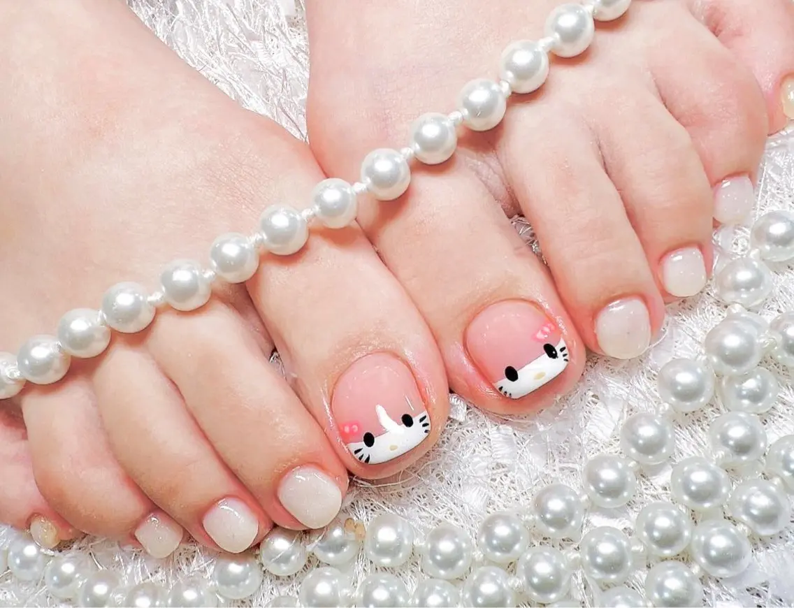 ネイル フットネイル Di'a nail ネイルサロンのネイルデザイン