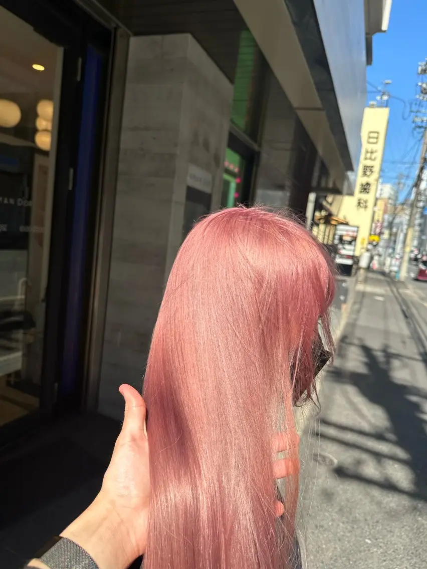 セミロング 西影 祐哉のヘアスタイル