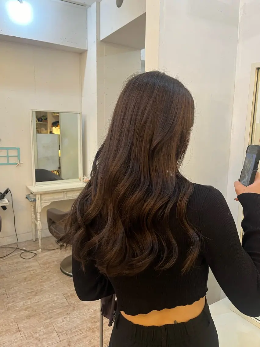 ロング レディースカット 募集中✨まゆのヘアスタイル
