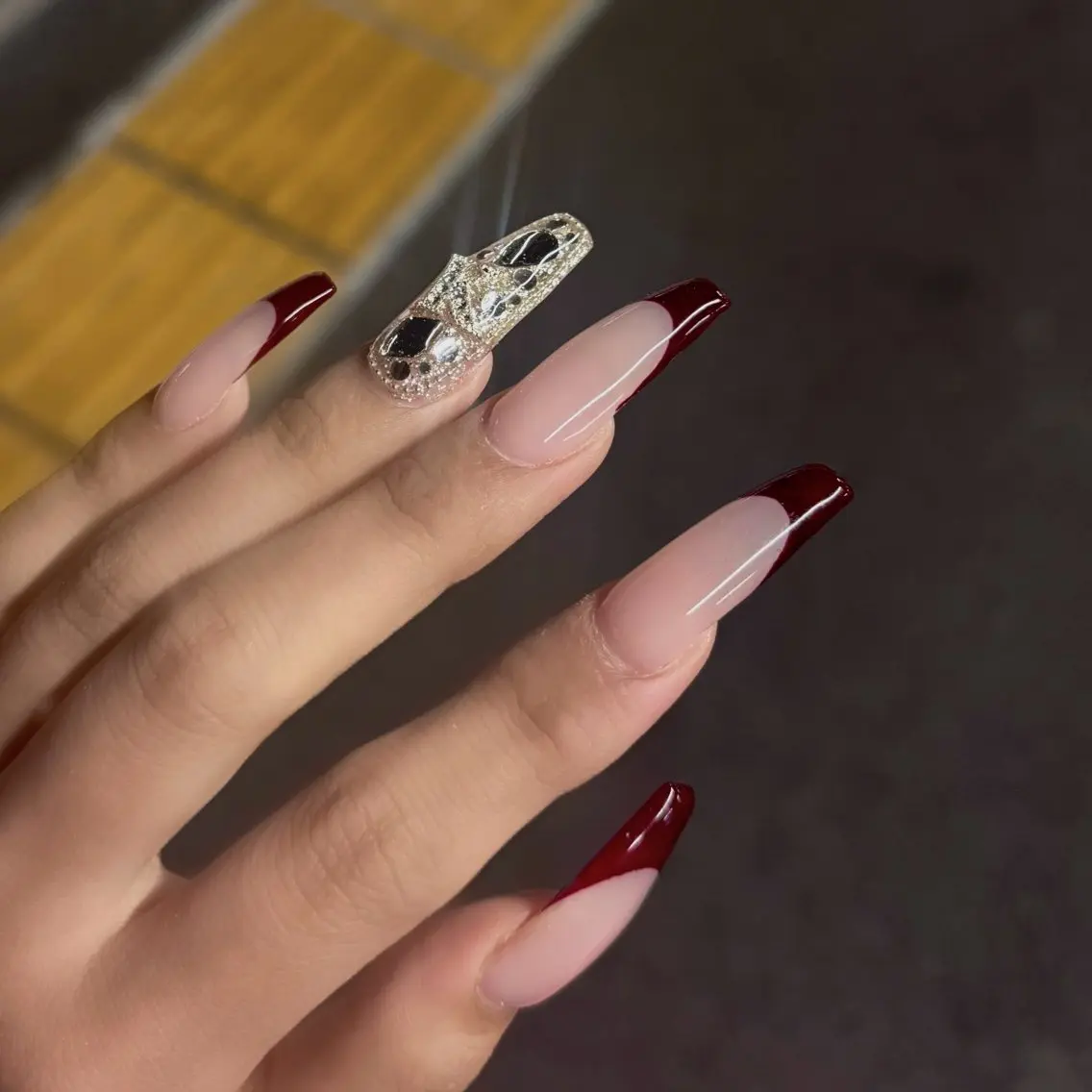 🩷平日限定🩷ハンド【持ち込みOK】120分アートコース 🫧🖤の写真