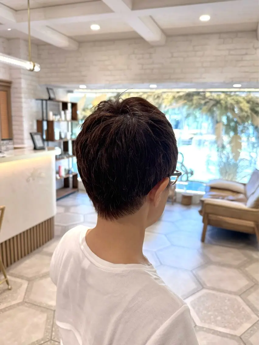 ショート カット 堀江美容室 千晶のヘアスタイル