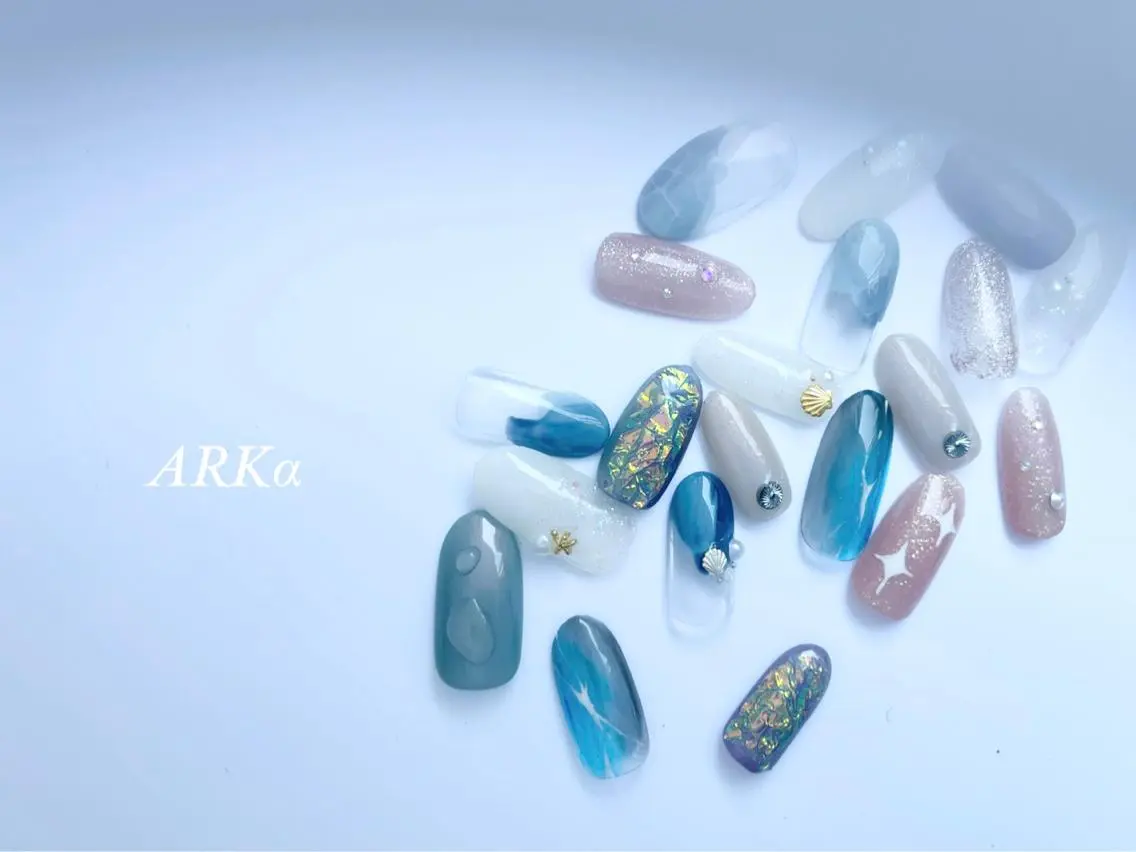 ネイル ハンドネイル ARKα Nishiのネイルデザイン