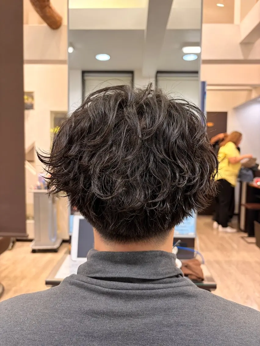ショート パーマ 小野泰輝 幡ヶ谷/モデル募集中のヘアスタイル
