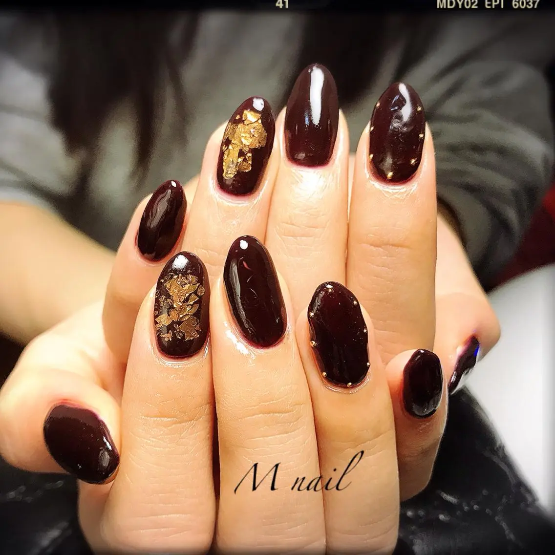 ネイル アートネイル ワンカラーネイル M nail 市原市ちはら台のネイルデザイン