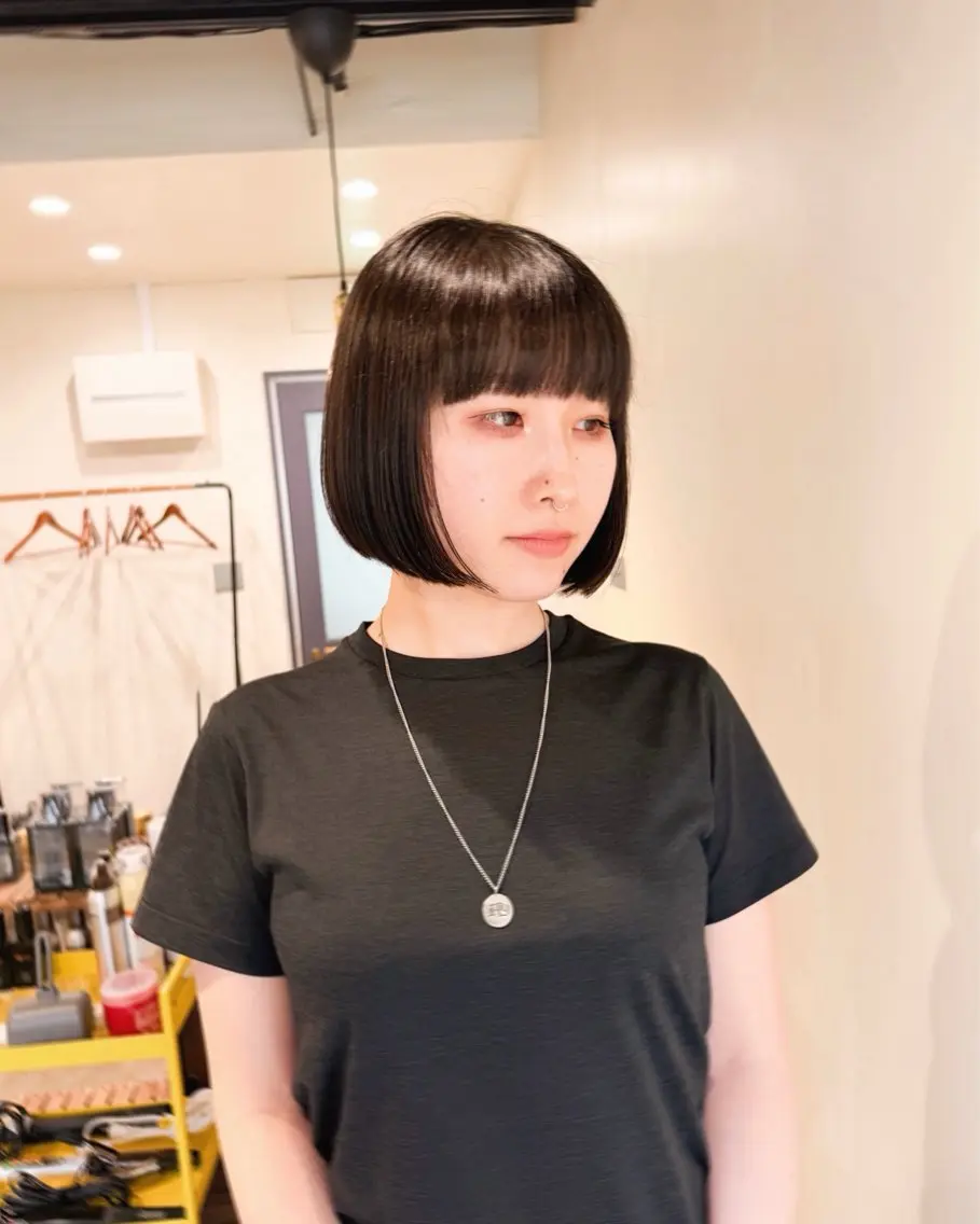 ショート カラー カット ヘアカラー トリートメント 板谷みさき /似合わせBobのヘアスタイル