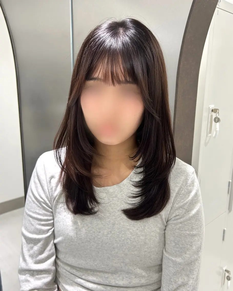 ロング レイヤーカット 【似合わせ特化🌷】 ショート/モカのその他イメージ