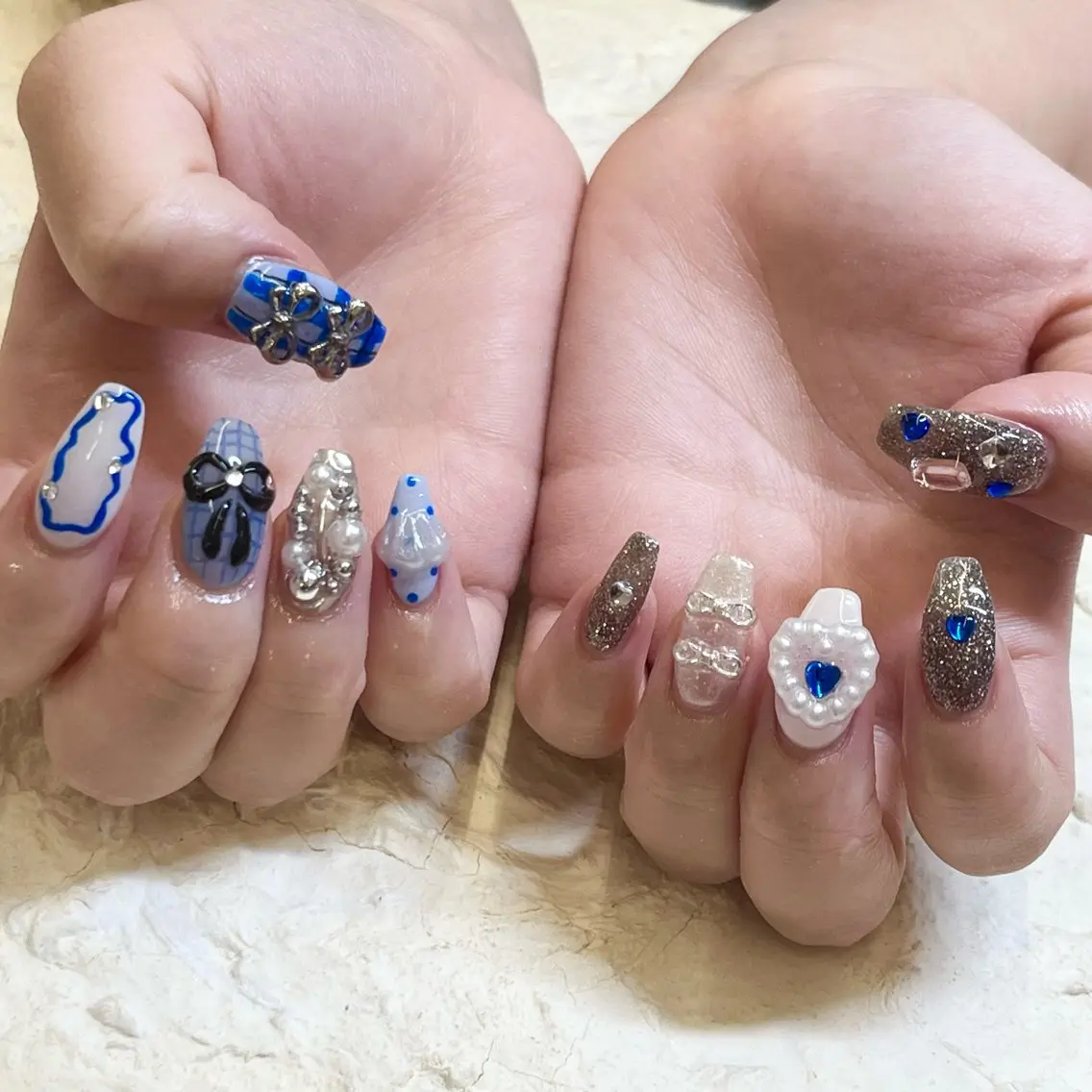 ネイル ハンドネイル ෆYura Nailෆのネイルデザイン