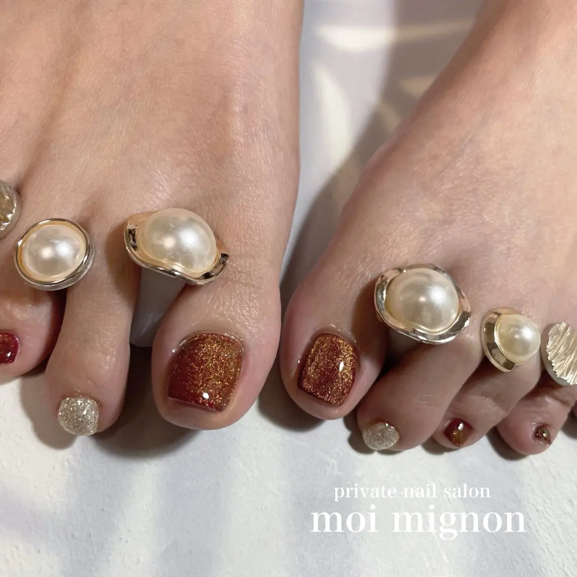 ネイル フットネイル nailist Aki♡のネイルデザイン