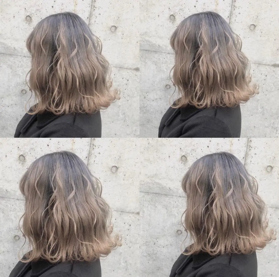 ミディアム カラー ヘアアレンジ ベージュカラー メンズスタイル ly本厚木のヘアスタイル