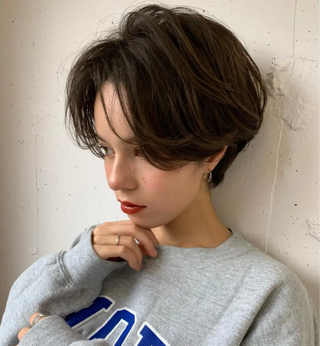 ショート パーマ タカハシ ショウタのヘアスタイル
