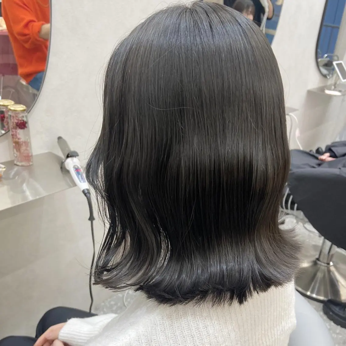 ミディアム カラー カット ヘアカラー トリートメント 新宿/韓国ヘア 中明度カラー/かやのヘアスタイル