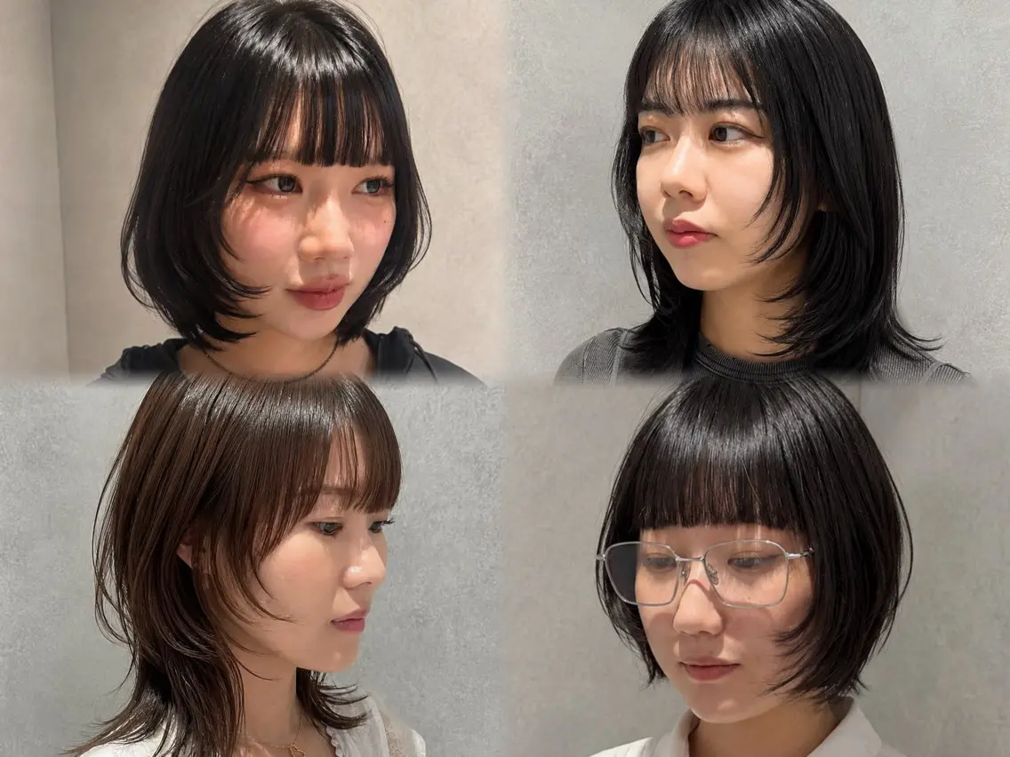 セミロング カット ヘアカラー karin/ ボブ♡レイヤー♡のヘアスタイル