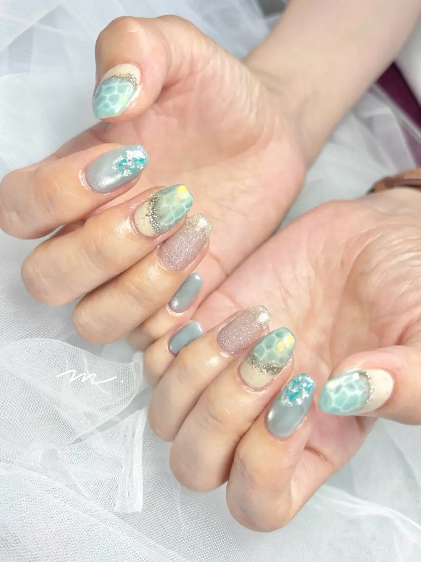 ネイル ハンドネイル Mare nailのネイルデザイン