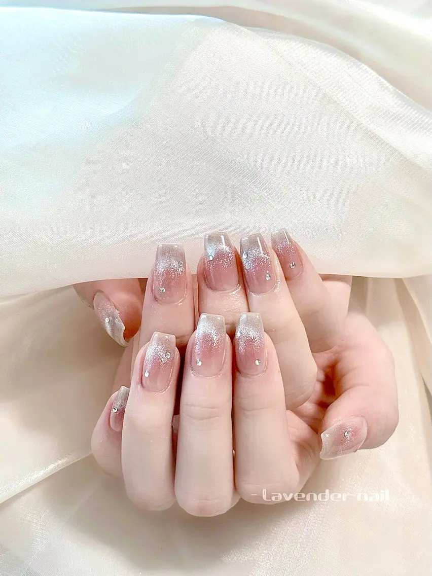 ネイル ハンドネイル Lavender nail·中島公園のネイルデザイン
