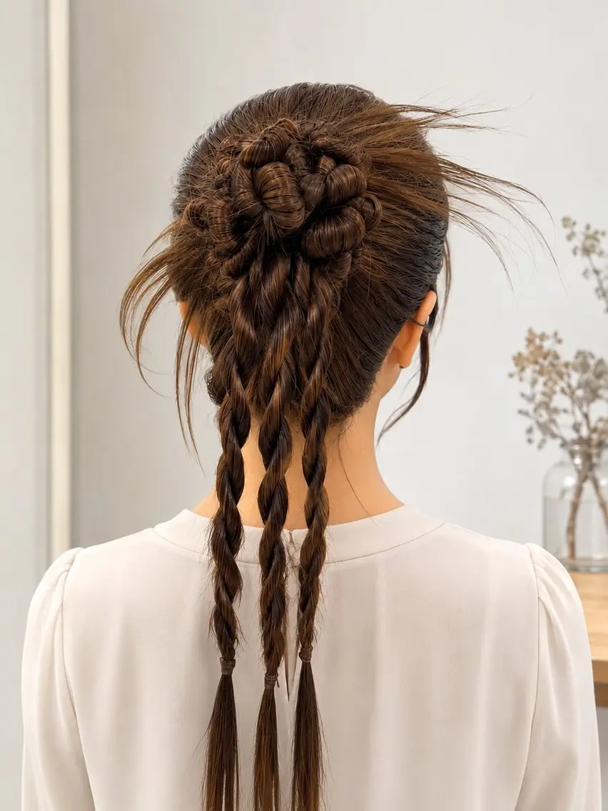 ヘアアレンジ 山田 もものヘアスタイル