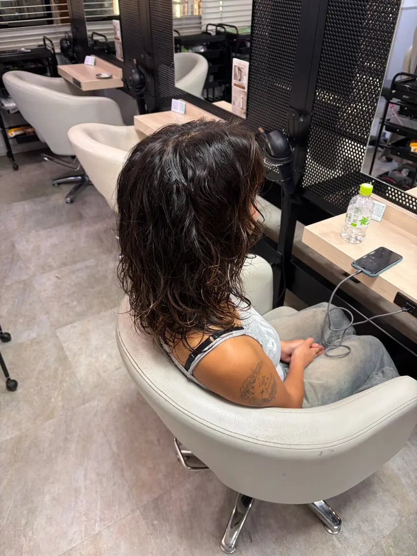 パーマ 杉政 柚のヘアスタイル