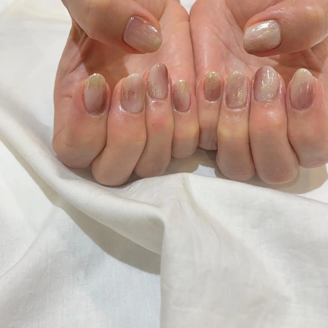 ネイル アートネイル ニュアンスネイル nail slon mioのネイルデザイン