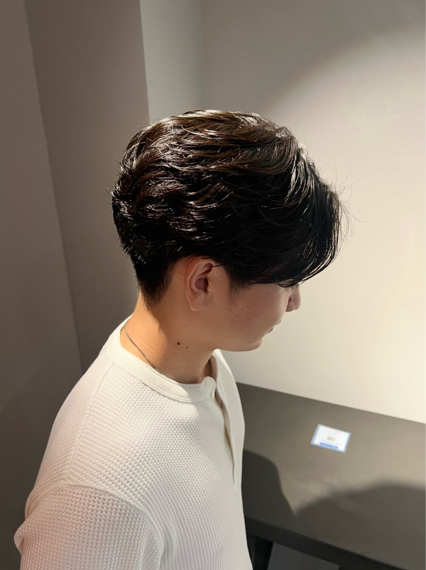 パーマ メンズ メンズパーマ Kako🫧⭐️ アシスタント/モデルのヘアスタイル