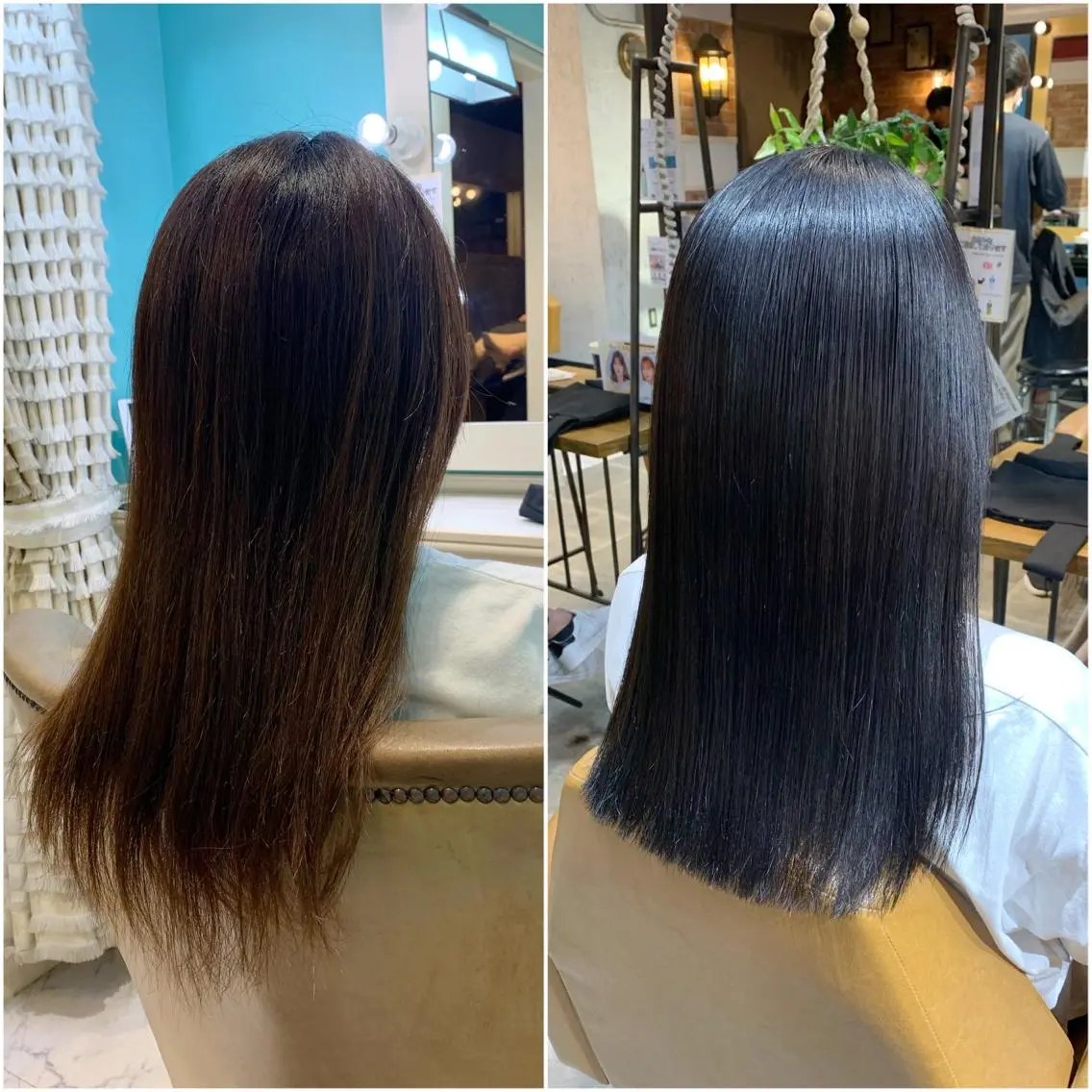 ミディアム ショートボブ ボブ 顔周りカット カット ヘアカラー 縮毛矯正 トリートメント 🍟ミニモ限定🍟 ai.stylistのヘアスタイル