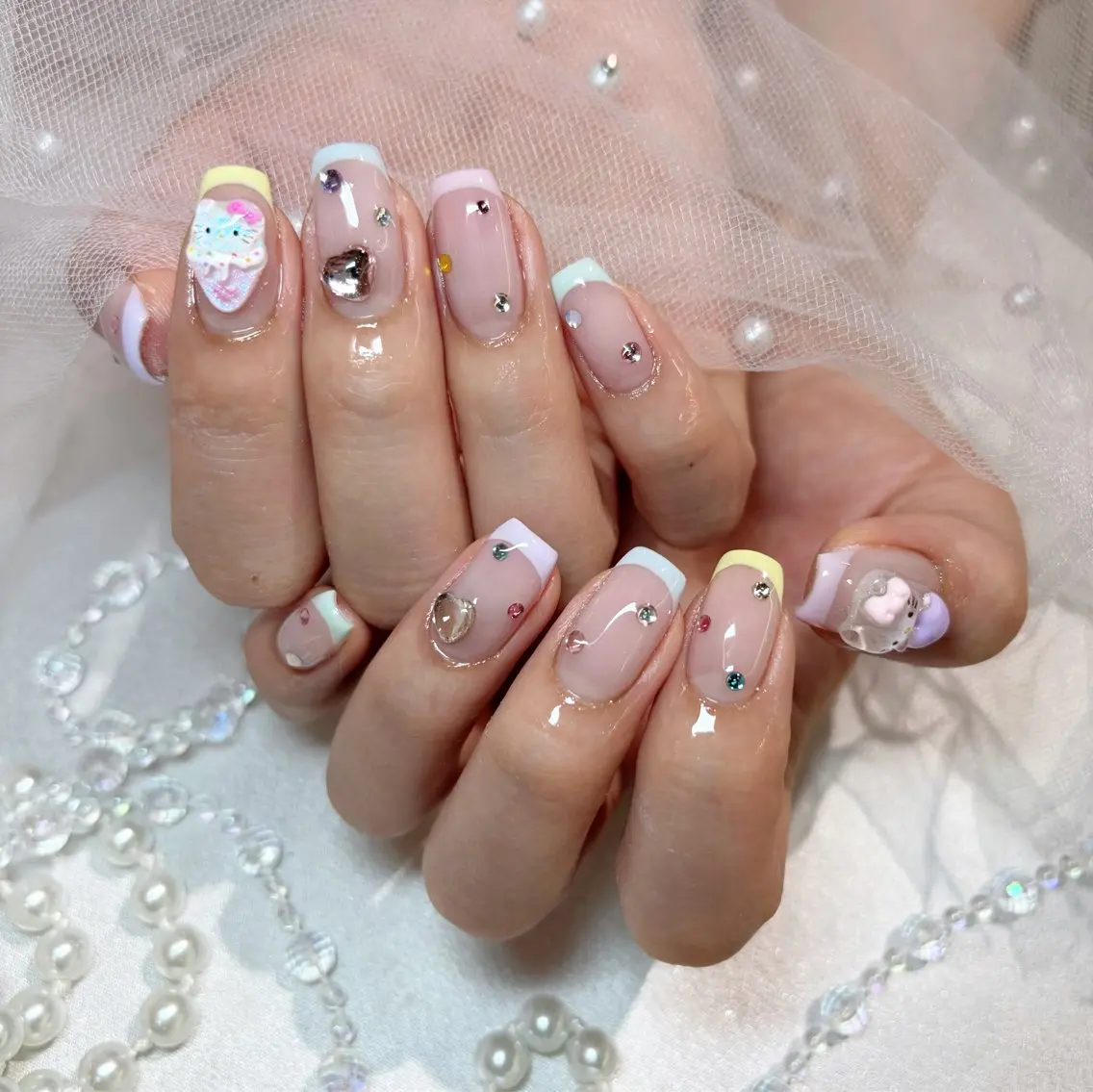 ショート 八木 美春のネイルデザイン