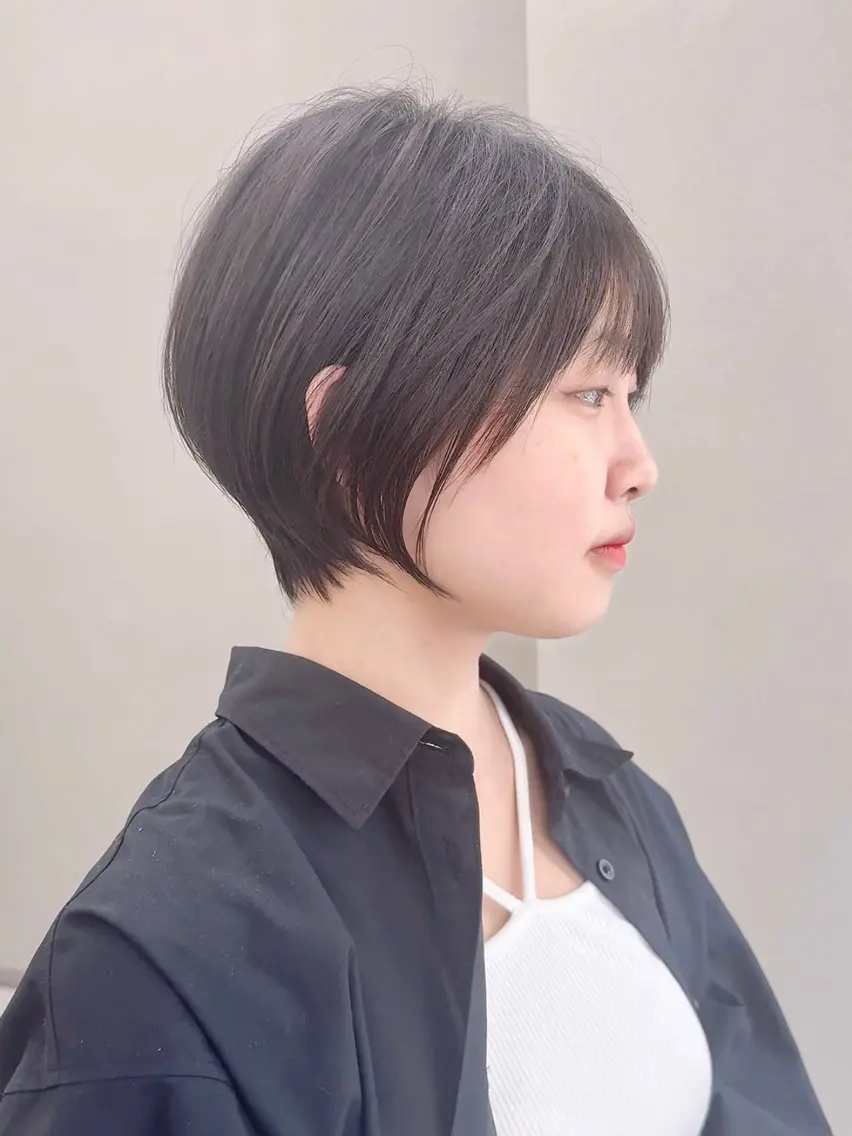 ショート カット ヘアカラー ショート/レイヤー /札幌/小山内のヘアスタイル