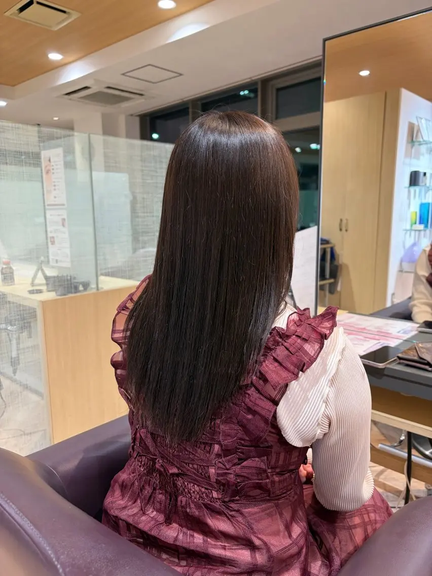 カラー ブラウンカラー モカブラウン ヘアカラー 菊地 楓のヘアスタイル