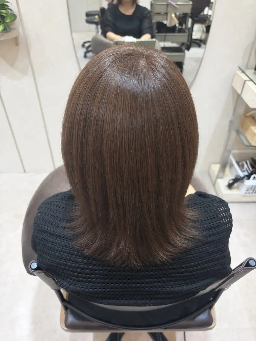 ワンカラー+Aujua 5stepトリートメント✨の写真