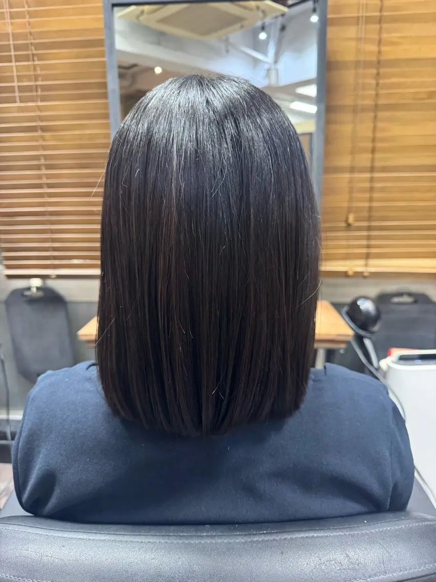 ミディアム 艶カラー🎀 YUUKAのヘアスタイル