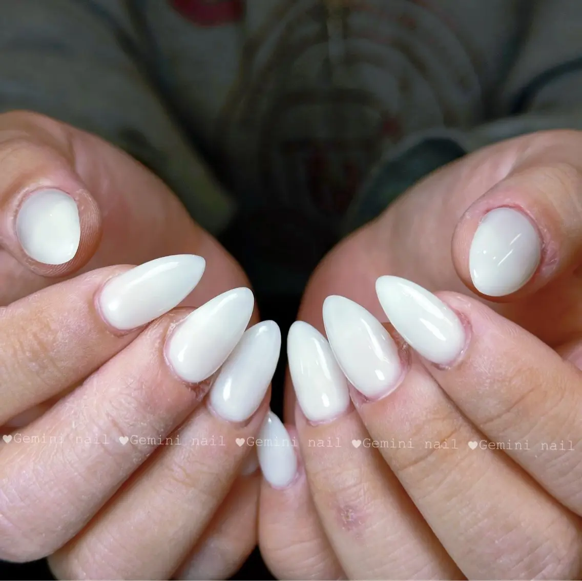 ネイル ワンカラーネイル Gemini nail.Yukiのネイルデザイン