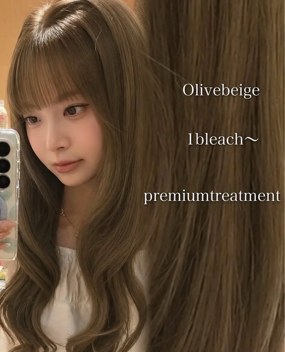 カラー 透明感カラー🫧 EMAのヘアスタイル