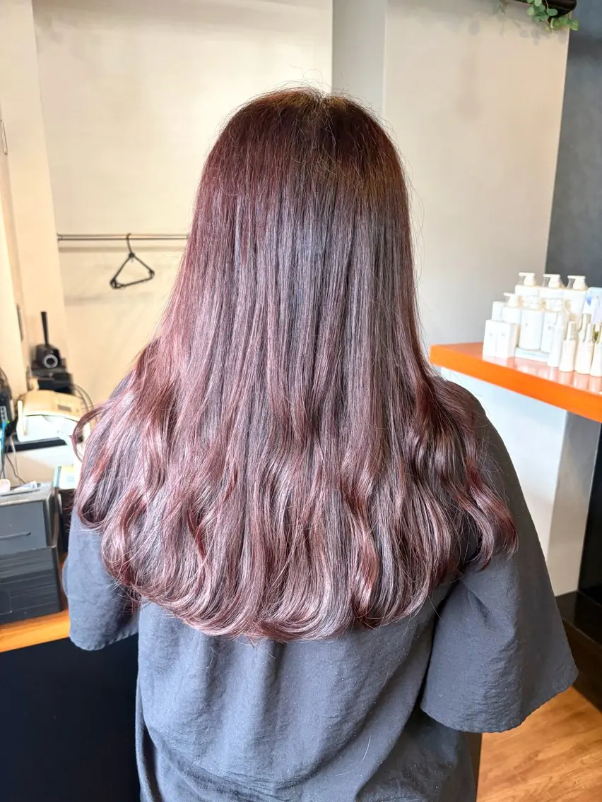 ロング カラー ヘアカラー トリートメント 野呂 隼人のヘアスタイル