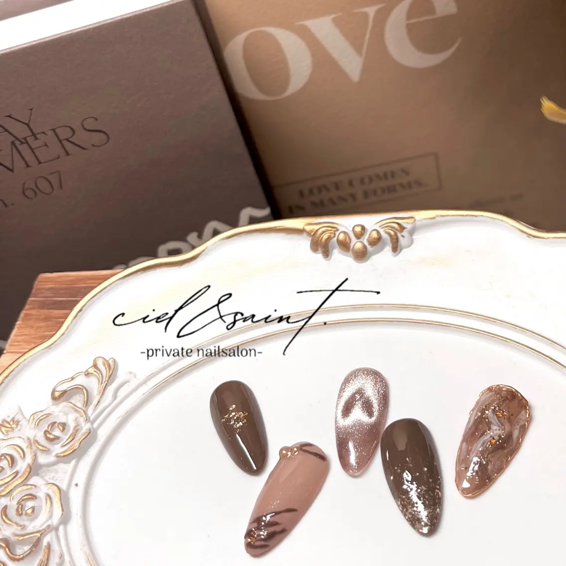 ネイル nail salon ciel&saintのネイルデザイン