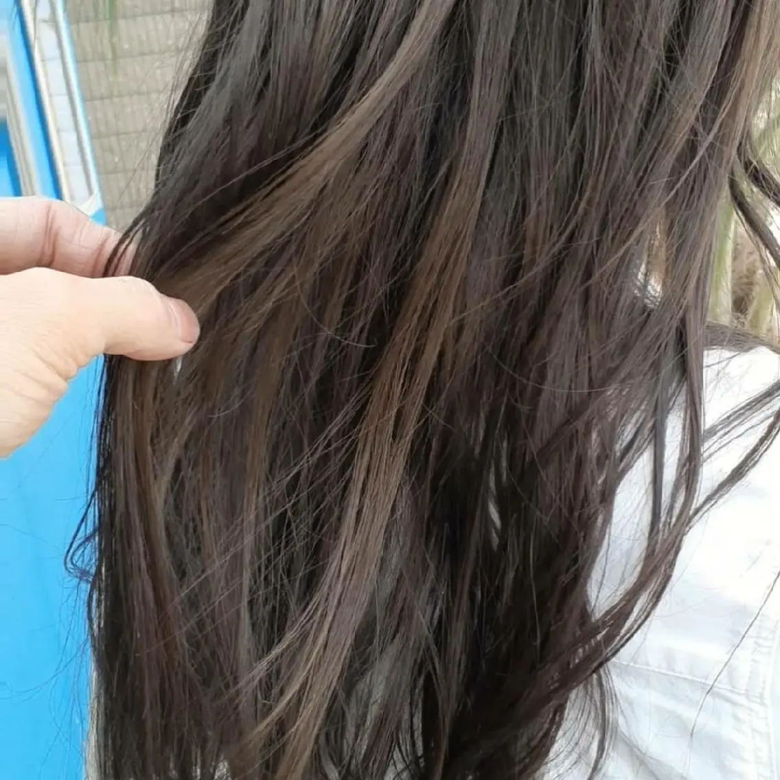 ロング 深澤 春樹のヘアスタイル