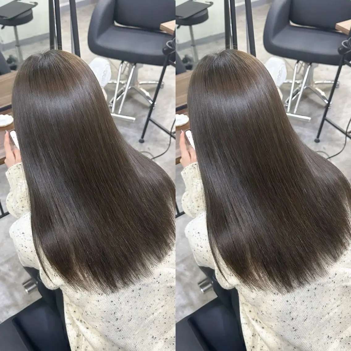 人気NO1⭐︎カット+カラー+超音波TR⭐︎ロング料金無しの写真